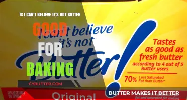 Is I Can't Believe It's Not Butter Ideal for Baking?