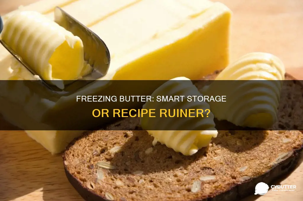is it a good idea to freeze butter