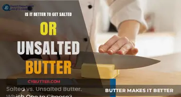 Salted vs. Unsalted Butter: Which is Best for Baking and Cooking?
