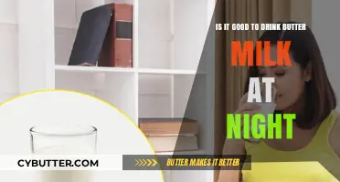 Is Buttermilk at Night Beneficial for Health and Sleep?
