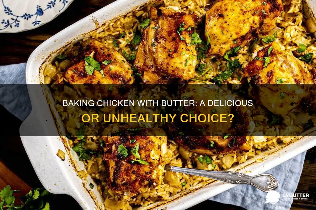 is it good yo bake chicken with butter