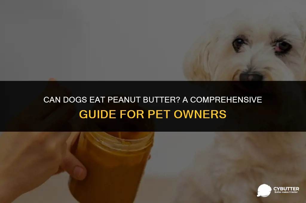 is it safe to give peanut butter to dogs