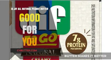 Is Jif All Natural Peanut Butter Healthy? A Nutritional Breakdown