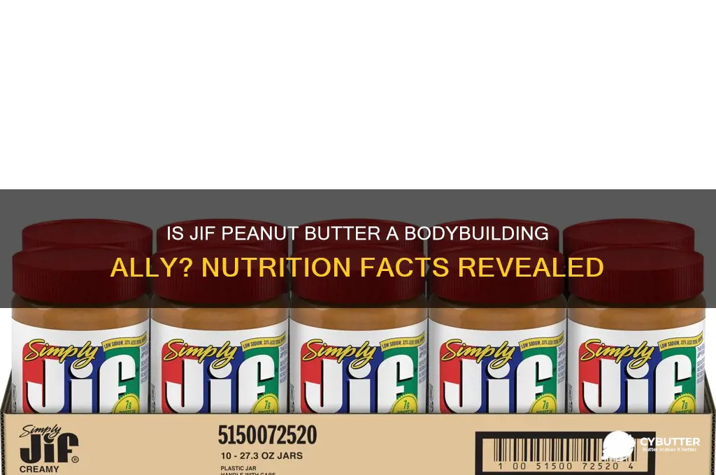 is jif peanut butter good for bodybuilding