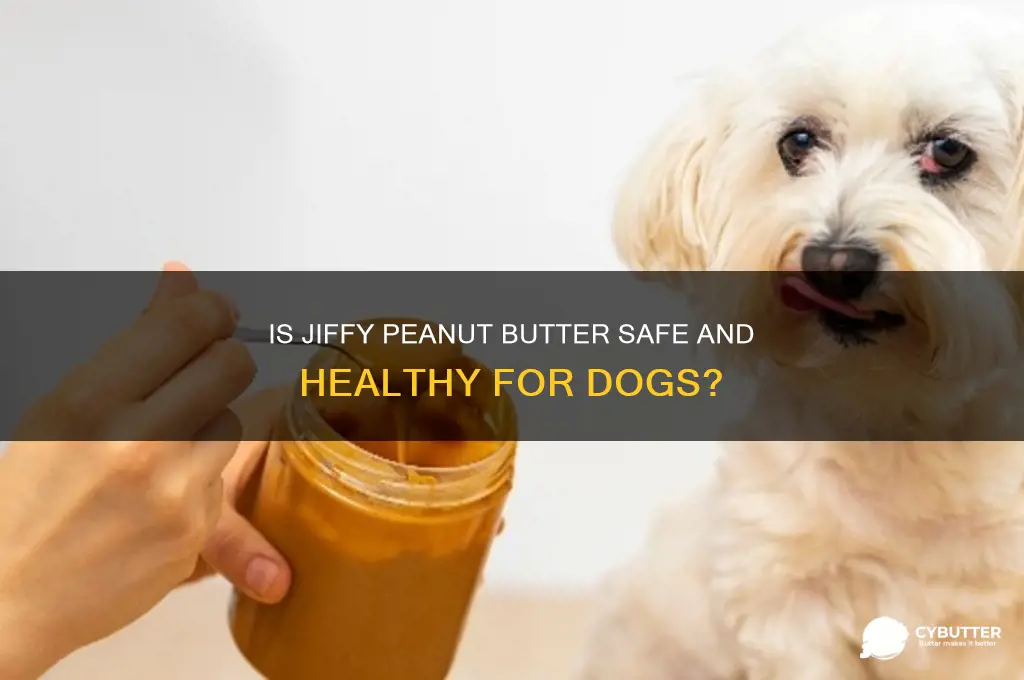 is jiffy peanut butter good for dogs
