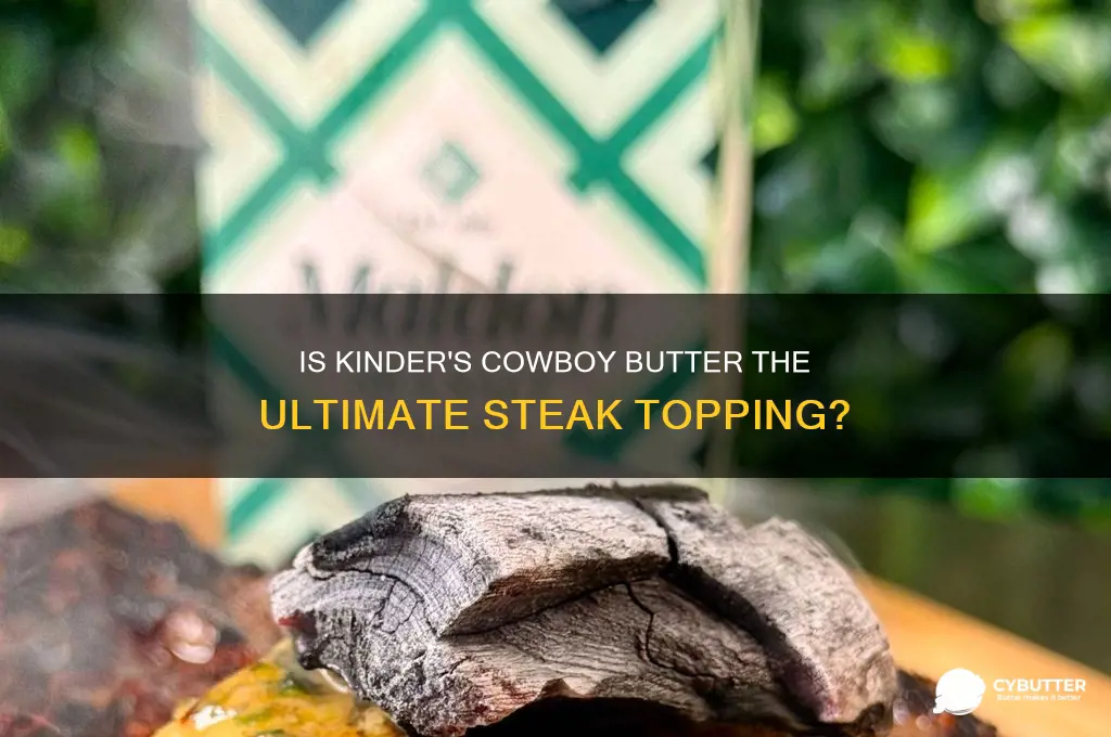 is kinders cowboy butter good on steak