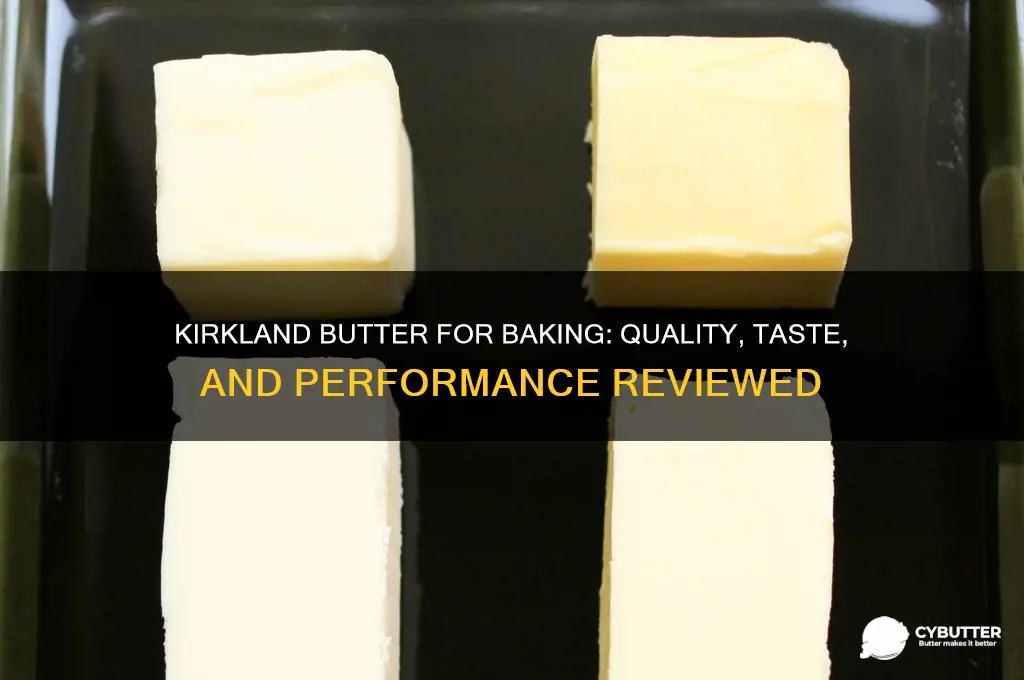 is kirkland butter good for baking