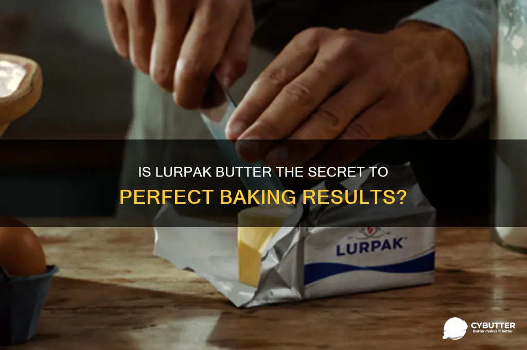 is lurpak butter good for baking