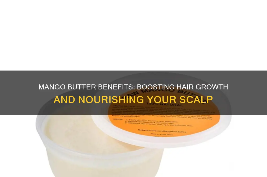 is mango butter good for hair growth