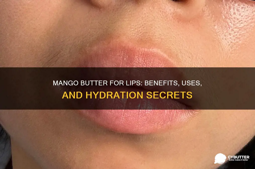 is mango butter good for lips