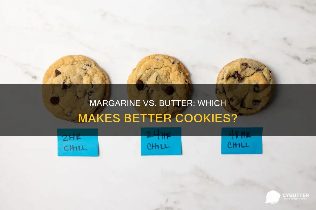 is margarine a good substitute for butter in cookies