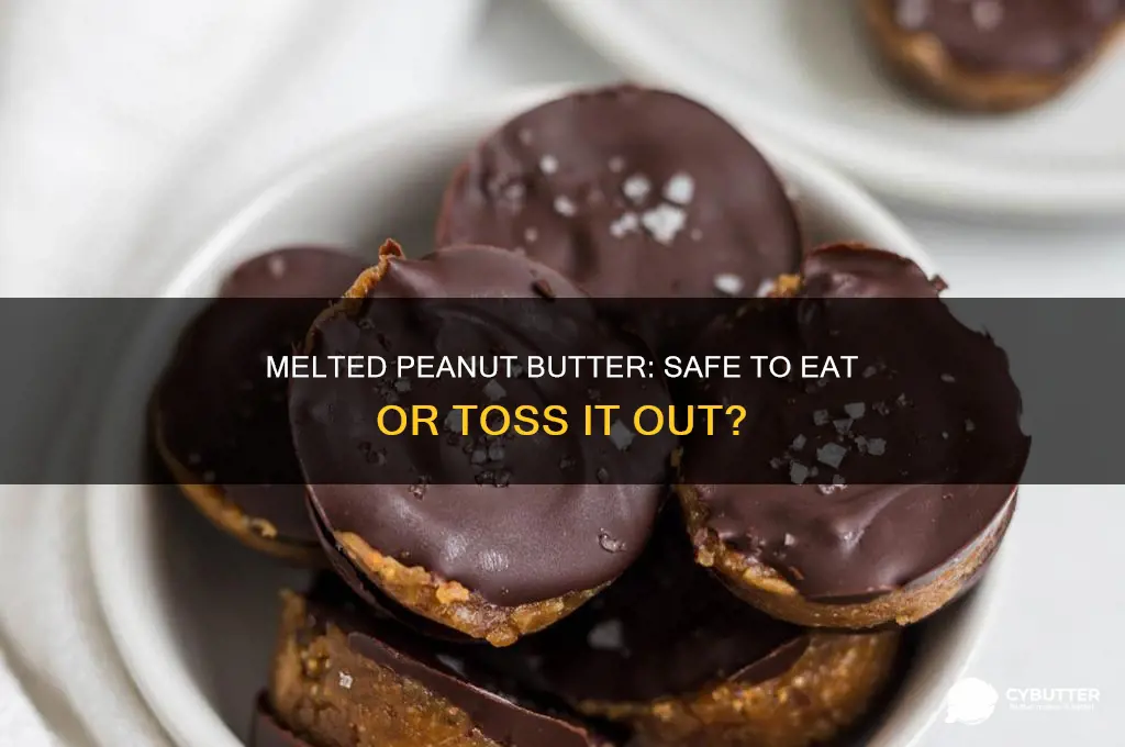 is melted peanut butter still good