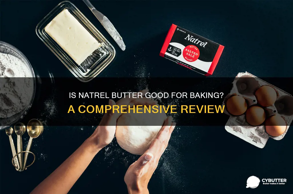 is natrel butter good for baking