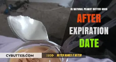 Is Expired Natural Peanut Butter Safe to Eat?