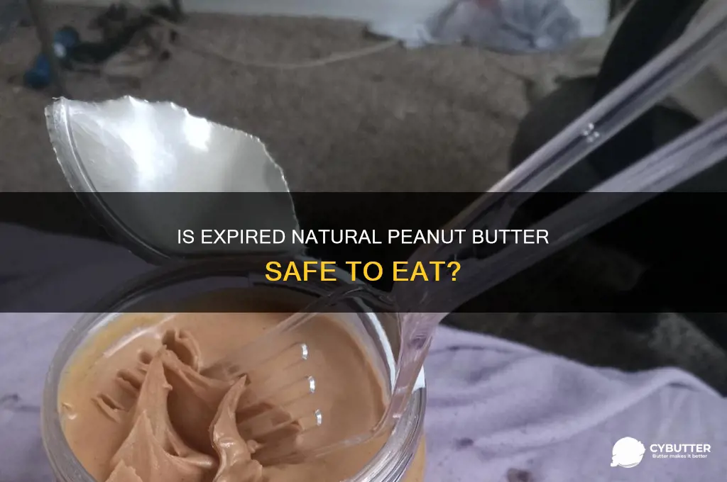 is natural peanut butter good after expiration date