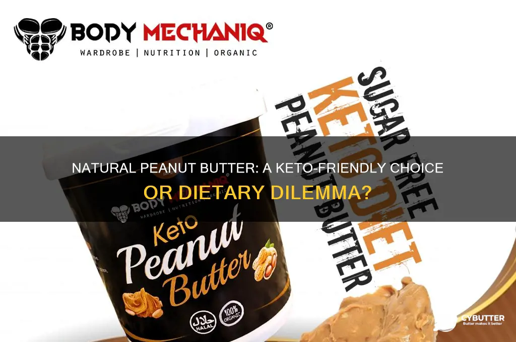 is natural peanut butter good for keto