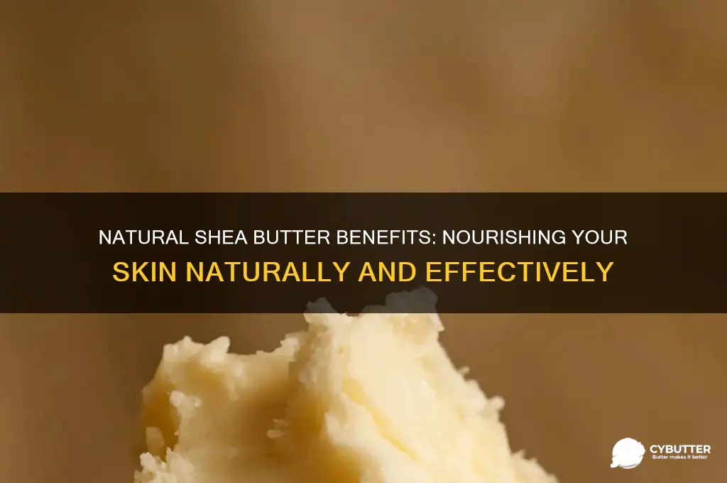is natural shea butter good for your skin