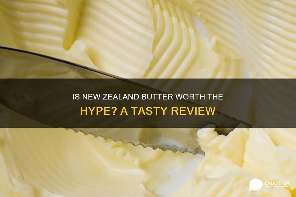is new zealand butter good