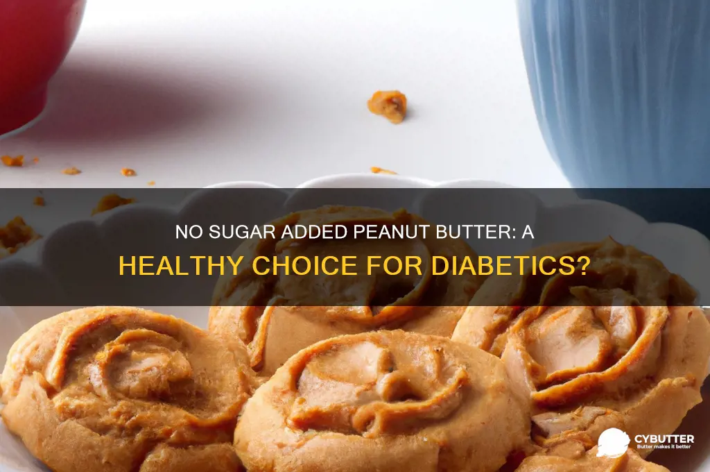 is no sugar added peanut butter good for diabetics
