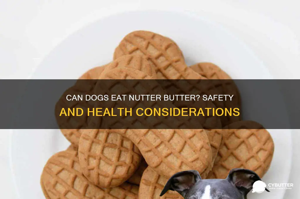 is nutter butter good for dogs
