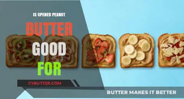 Is Opened Peanut Butter Good for Your Health and Shelf Life?