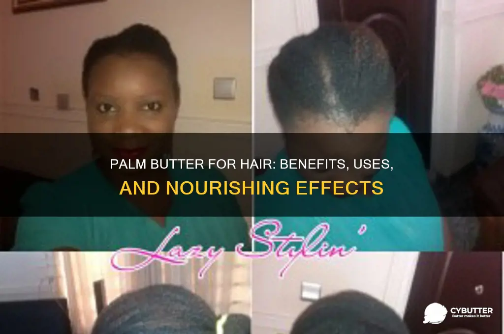 is palm butter good for hair