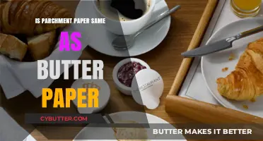 Unraveling the Mystery: Parchment vs. Butter Paper in Baking