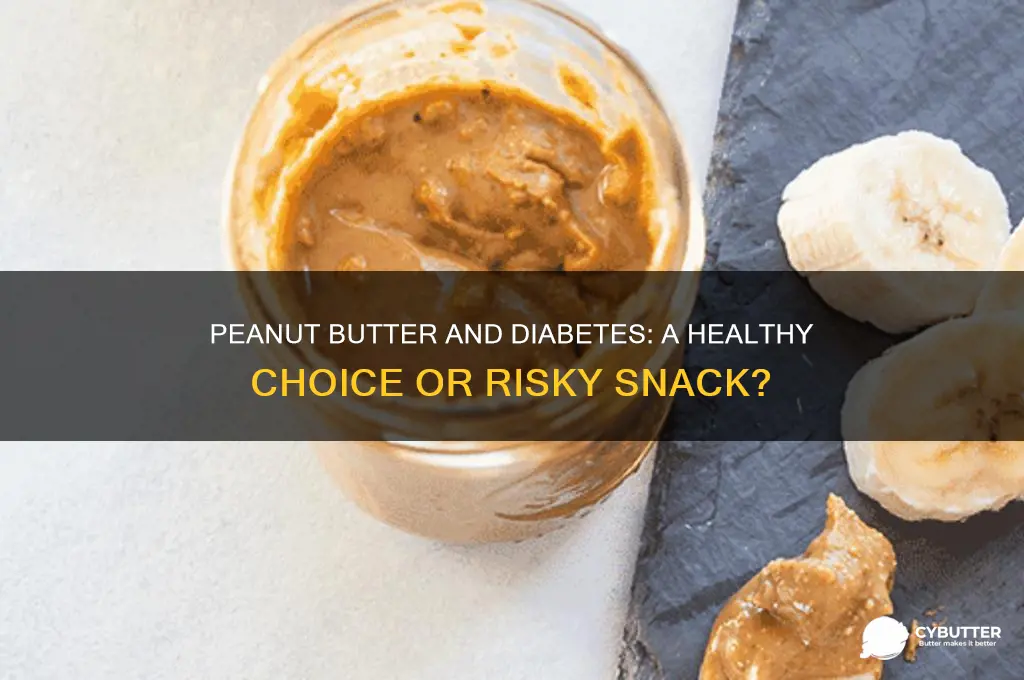 is peabut butter good for diabetics