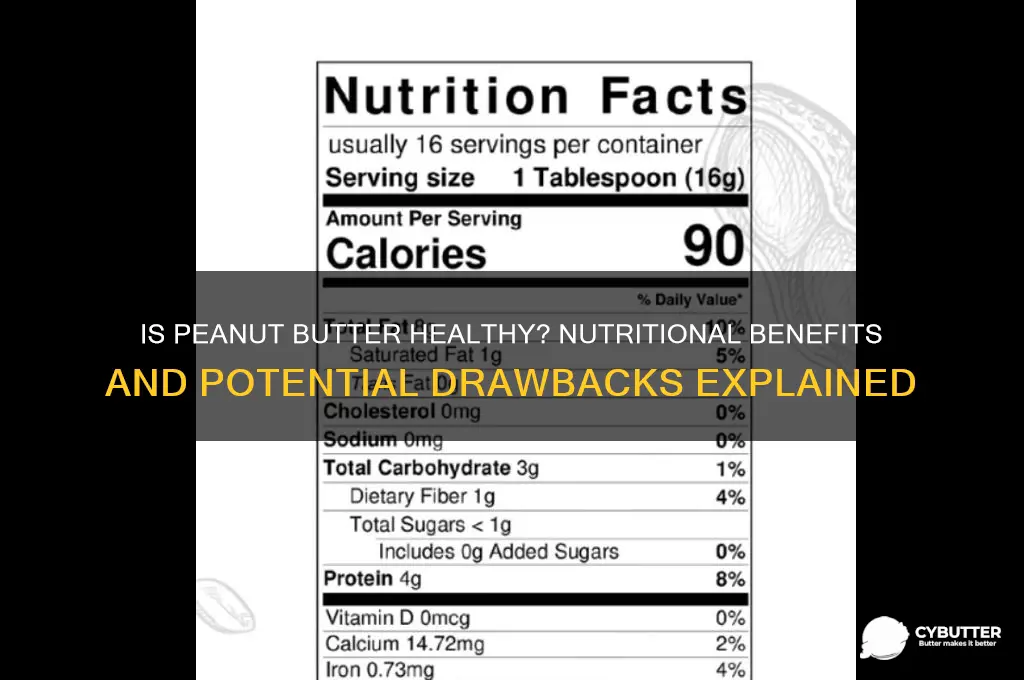 is peanut butter a good food