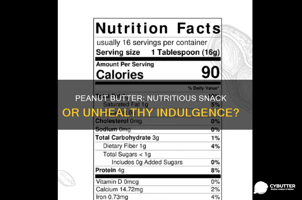 is peanut butter a good snack food
