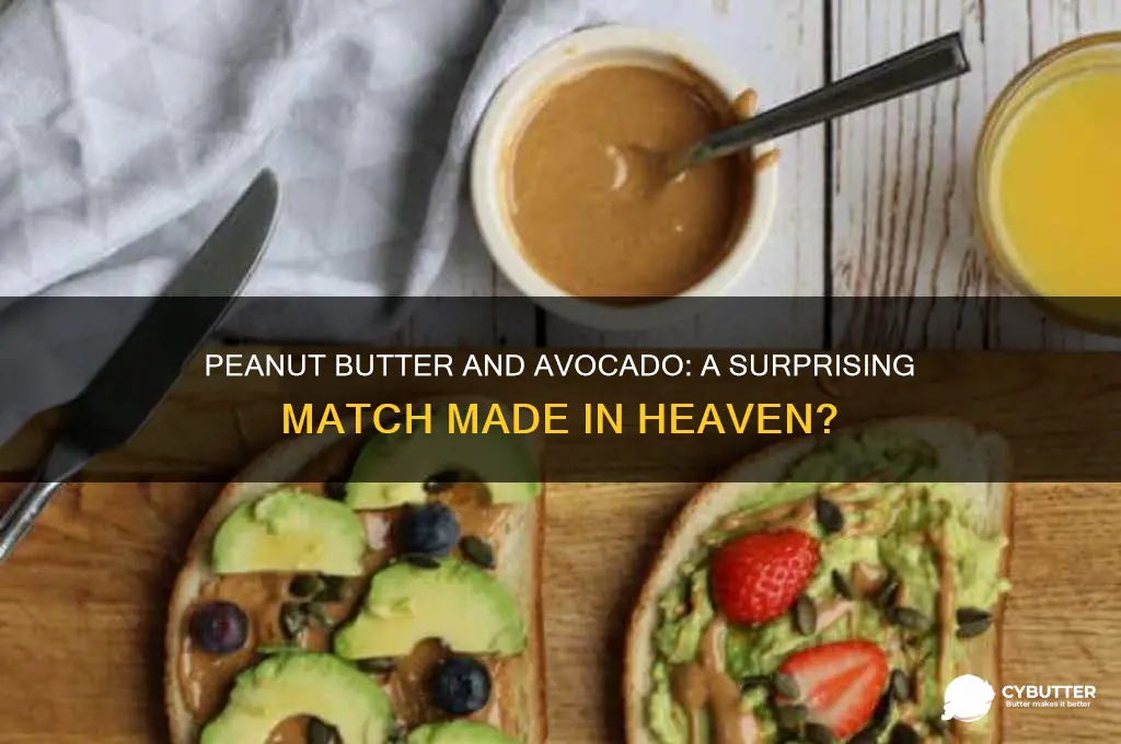 is peanut butter and avocado good together