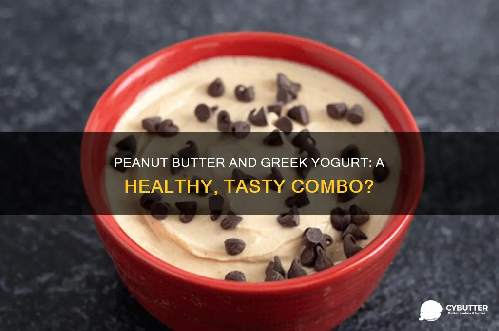 is peanut butter and greek yogurt a good mix