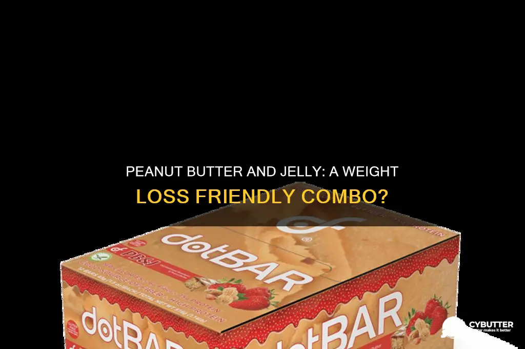 is peanut butter and jelly good for losing weight