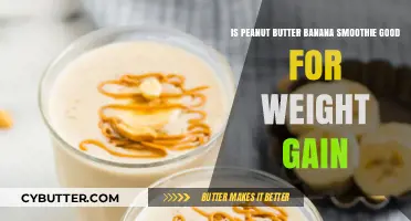 Peanut Butter Banana Smoothie: A Healthy Weight Gain Solution?