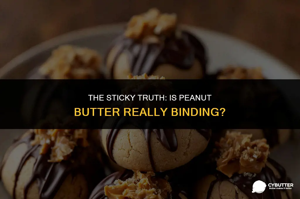 is peanut butter binding