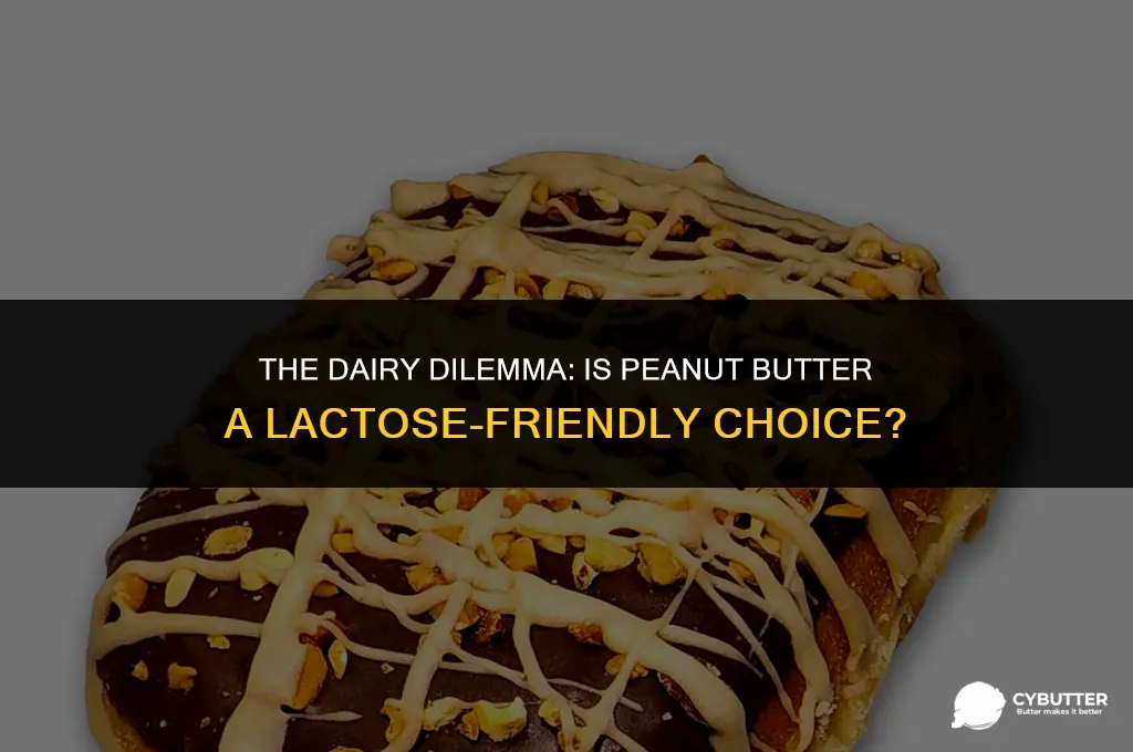 is peanut butter dairy
