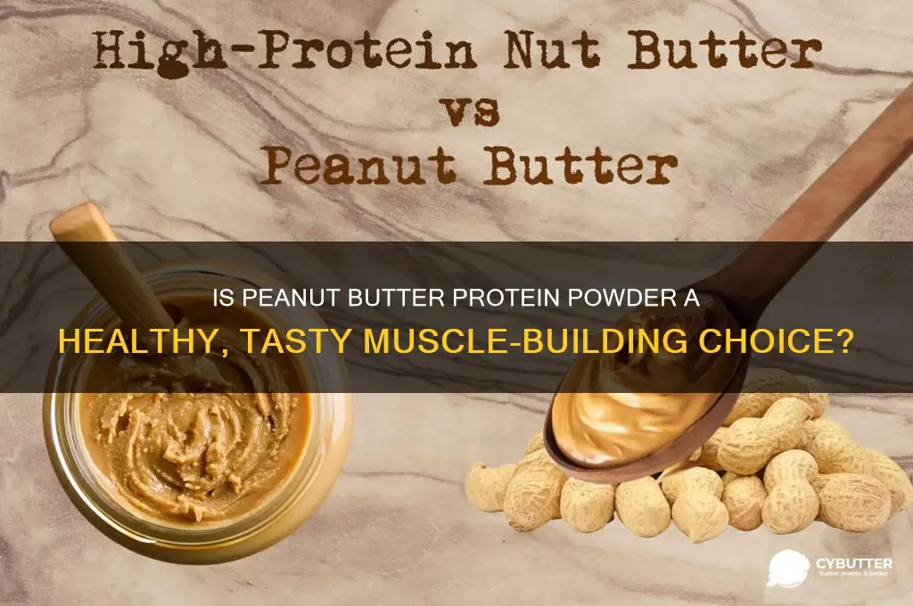 is peanut butter flavored protein good