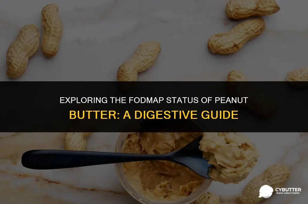 is peanut butter fodmap