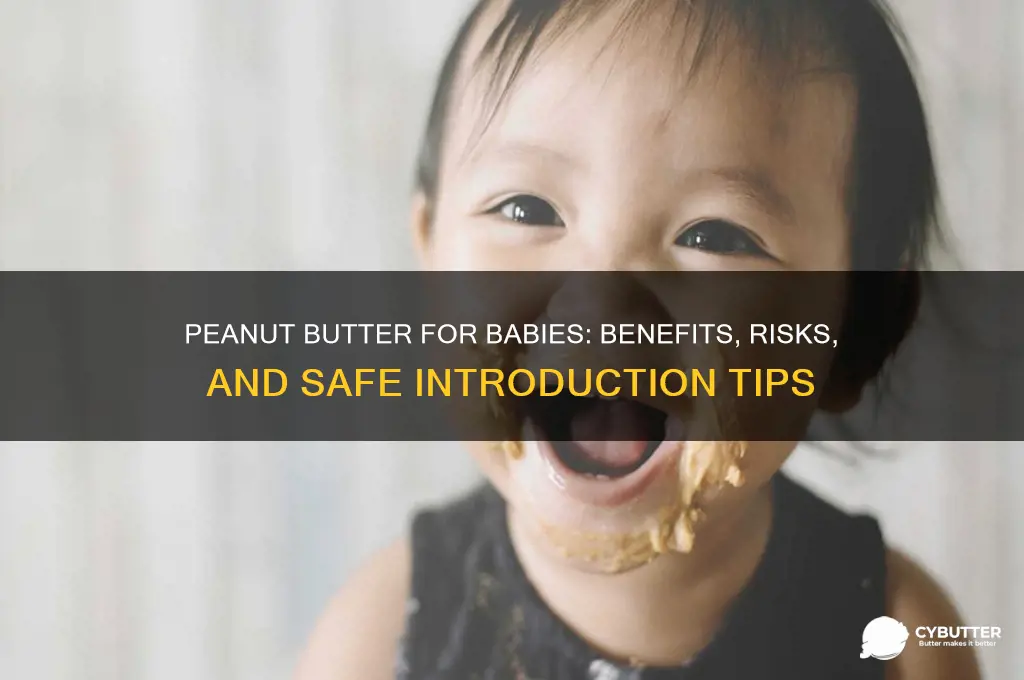 is peanut butter good for a baby