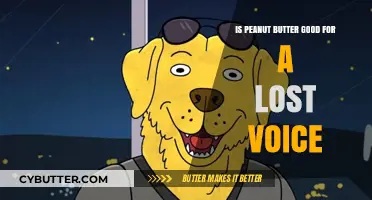Can Peanut Butter Help Restore a Lost Voice? Expert Insights