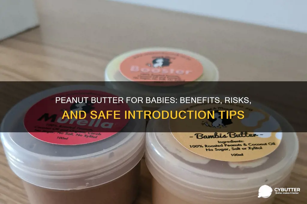 is peanut butter good for babies