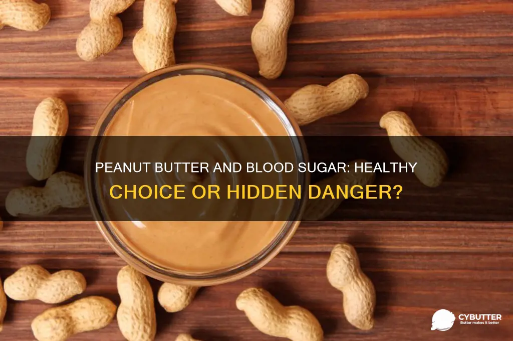 is peanut butter good for blood sugar levels