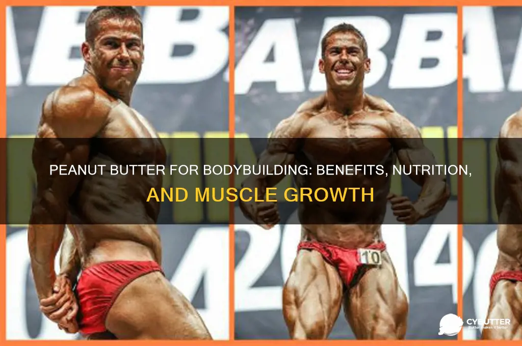 is peanut butter good for bodybuilding