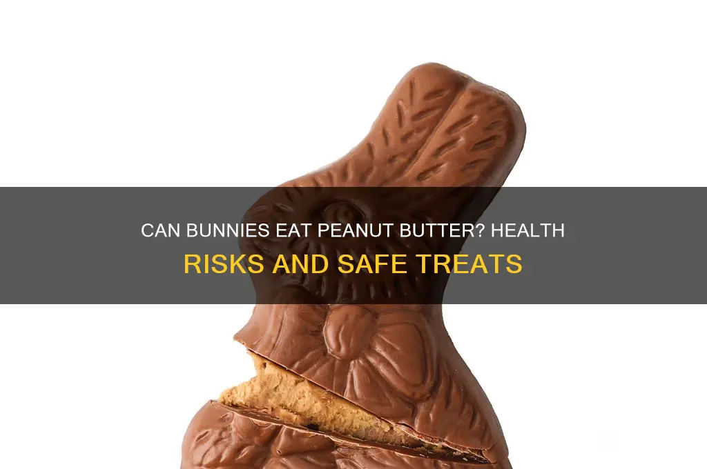 is peanut butter good for bunnies