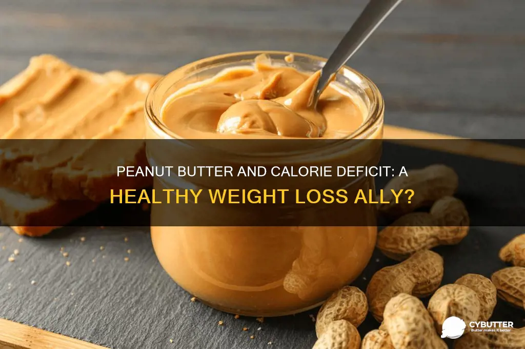 is peanut butter good for calorie deficit