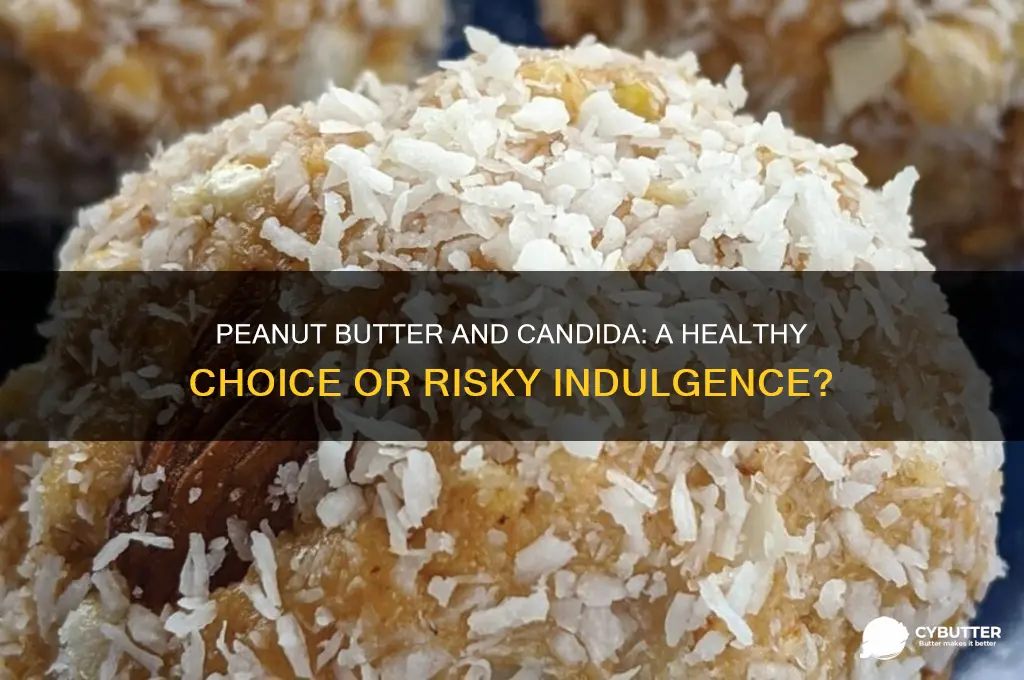 is peanut butter good for candida