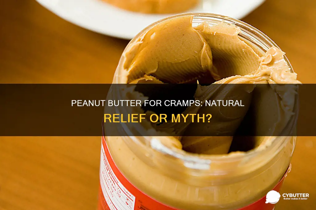 is peanut butter good for cramps