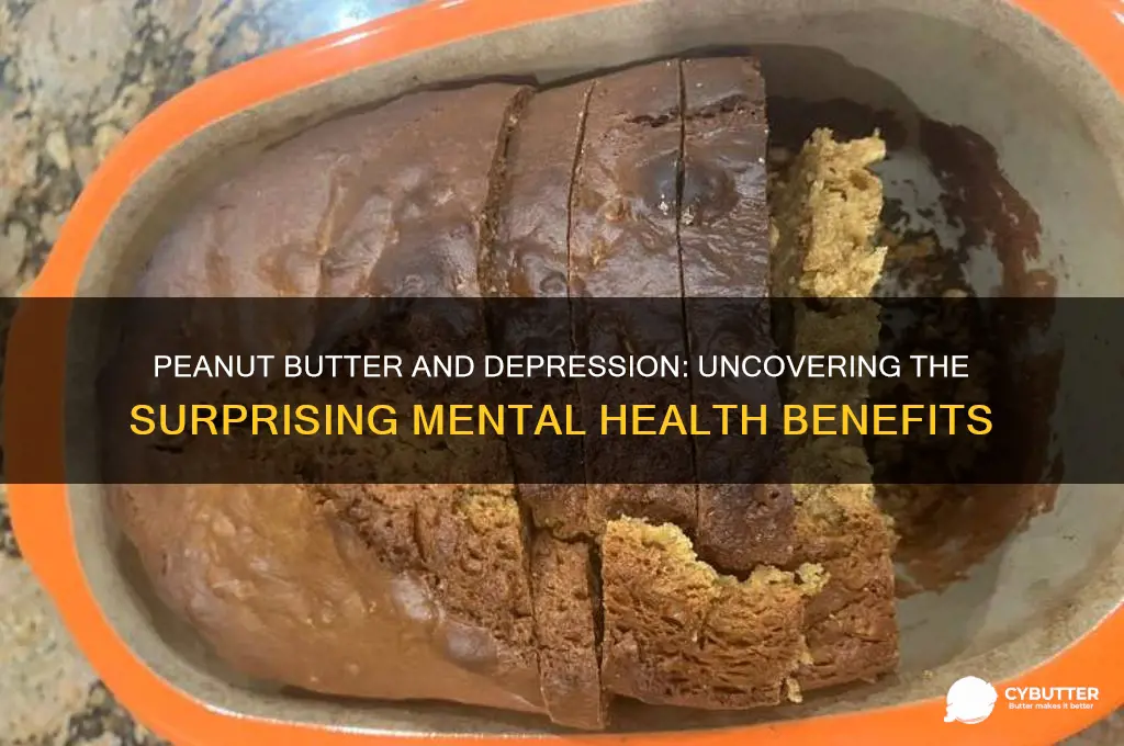 is peanut butter good for depression