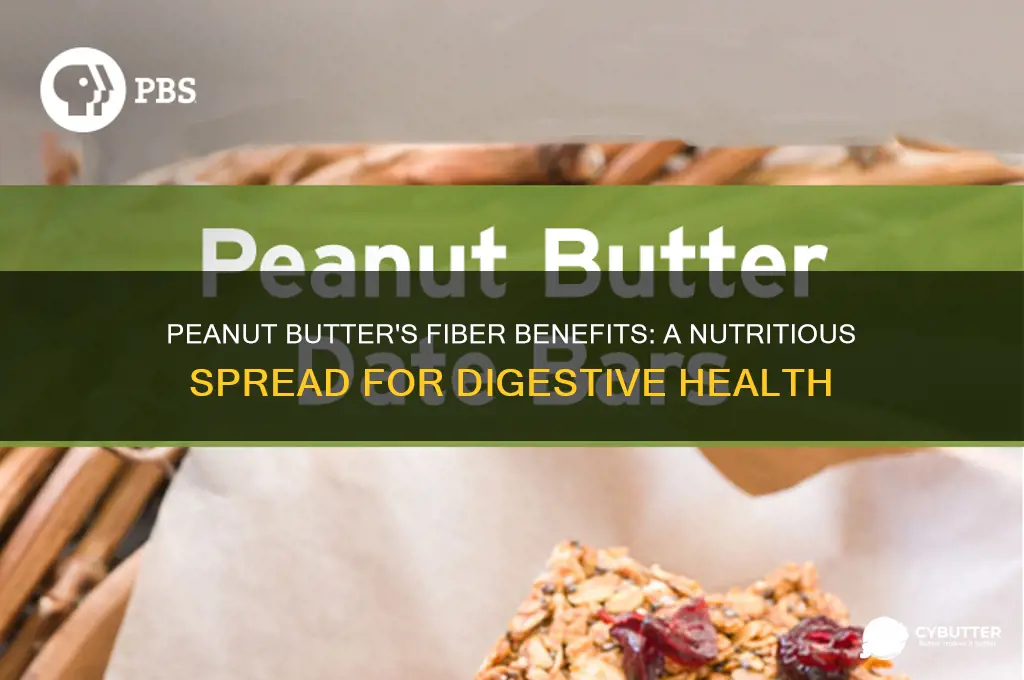 is peanut butter good for fiber
