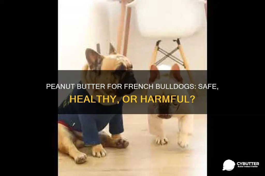 is peanut butter good for french bulldogs